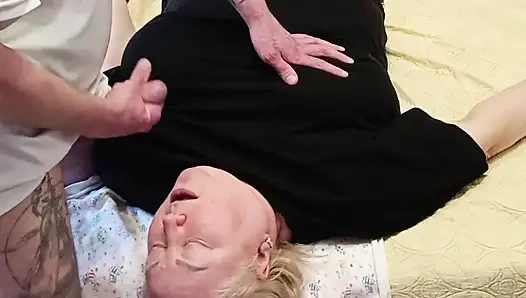 jerking off my dick to cum on my neighbor