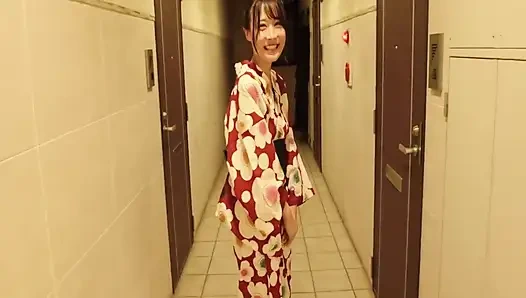 Summer Night Sparkler Memory with Hiyori Turns Into a Playful and Intimate Home Visit Encounter