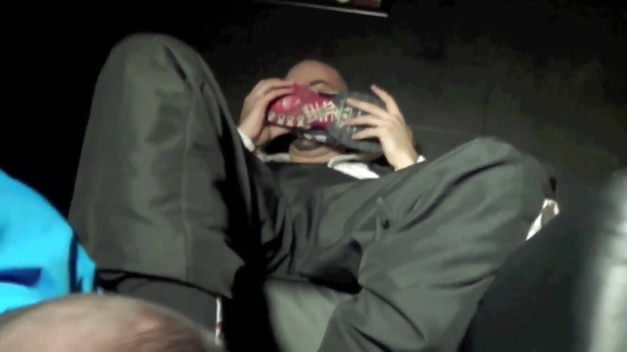 Clem fucking his friend with sneaker domination