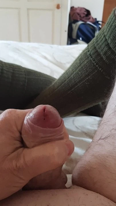 Pleasuring myself