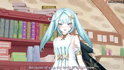 Faruzan blowjob - Genshin Impact