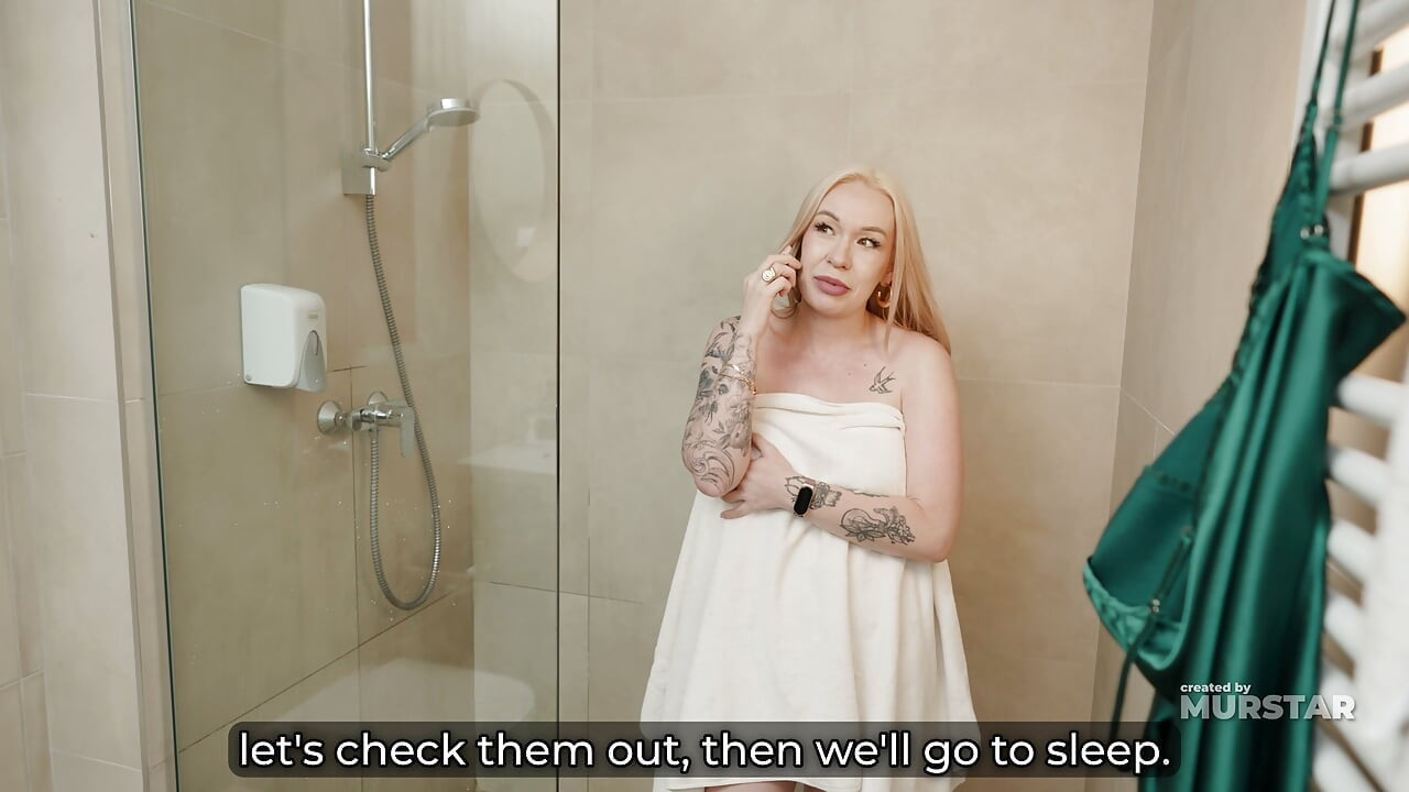 Caught Me Stroking So She Kept My Phone, Silk Robe And No Panties In The Hotel Room
