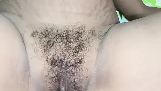 Beautiful mother fucks her big ass with her house servant, making her stand like a horse