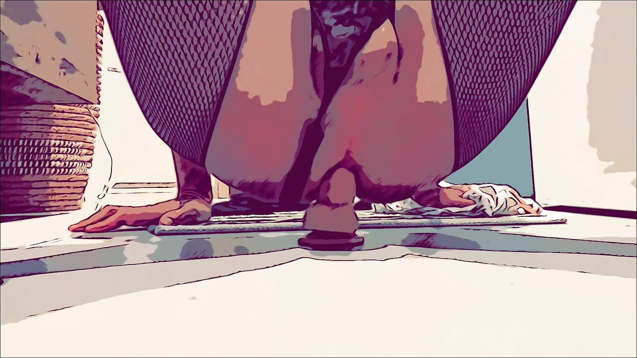 Porra no brinquedo - brincando com vibrador