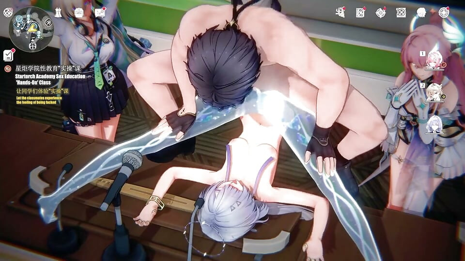 Wuthering Waves - Σεξουαλική Εκπαίδευση στην Ακαδημία - 3D Hentai Animations