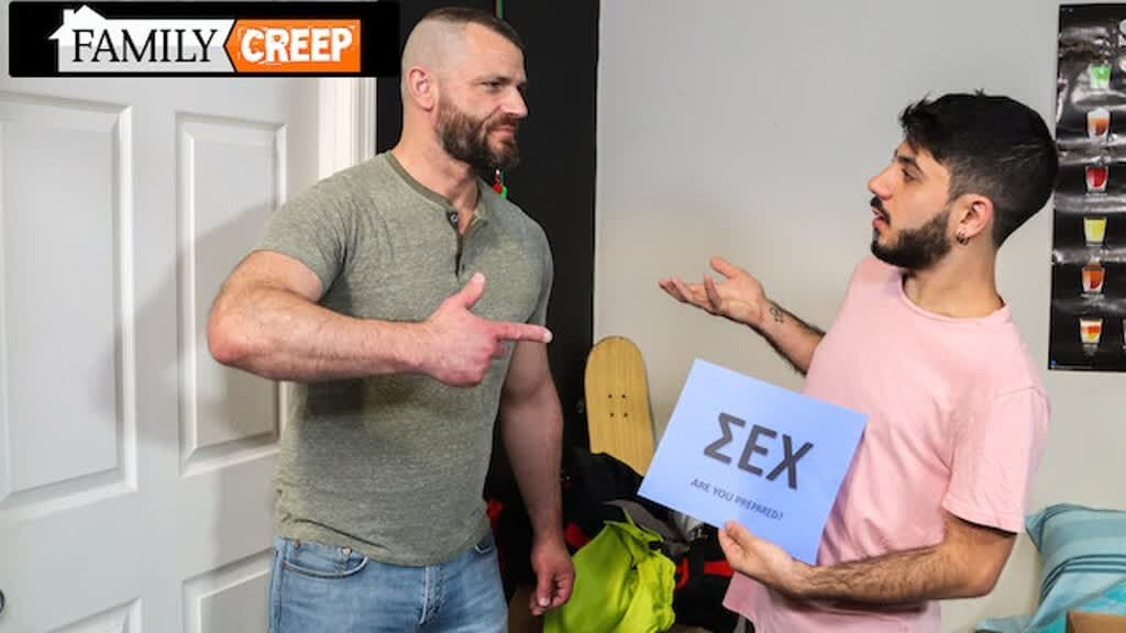 Are You Prepared ? Hairy Twink Pledge Fucks Bigger Hot Hunk