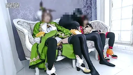 Ограниченная, часть первая? Secret Uma Musume?Вдохновленная косплей встреча, тройная игра с близкими друзьями и интимный финал