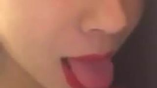 Japanese girl sucking