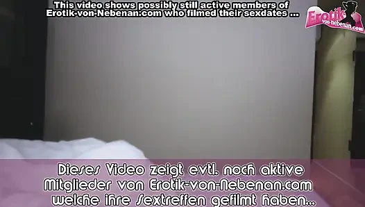 Pembantu Jerman 18 tahun menggoda tamu di hotel pov