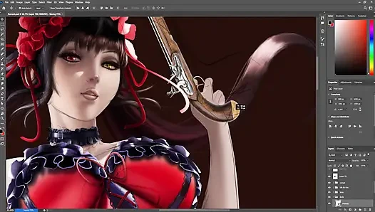 Kurumi timelapse sfw date a live