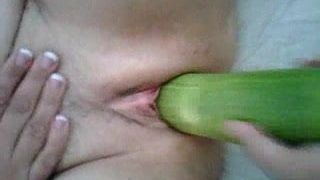 fucking a cucumber #2