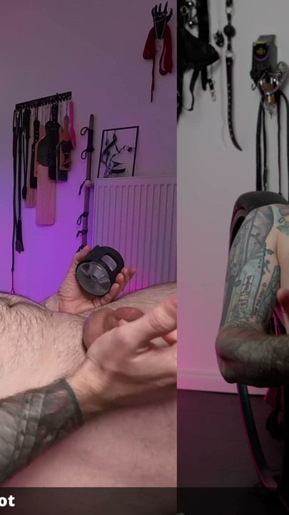 Kiiroo Powershot vibrating stroker Review | Clip 2
