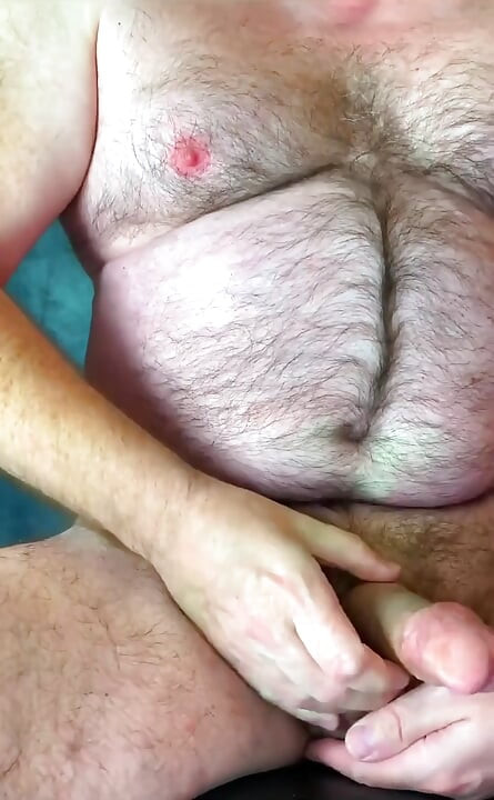 Garage Gym, Wank and Cum