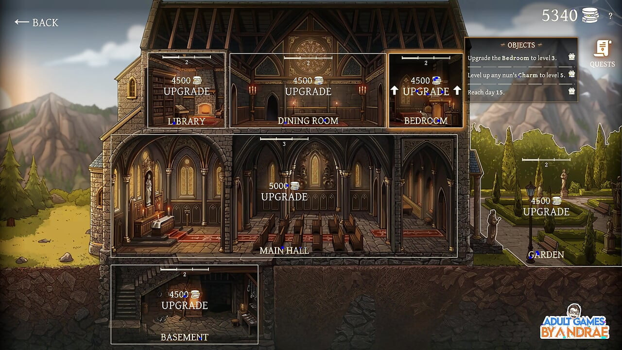 Sisters in Sin Gameplay Part 9 - Conflict Inside the Monastery