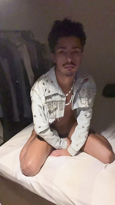 Little Bitch Jerking off Talking Bitching and Showing His Feet