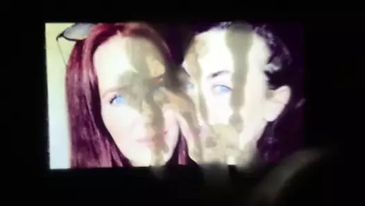 Cum haraç için simone simons ve elize ryd