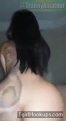 Travesti puta video rizado