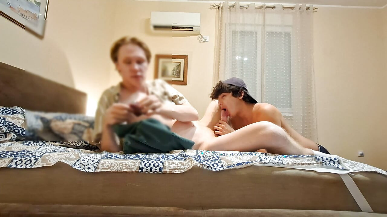 Czech student learns how to have gay sex with a Latino teacher