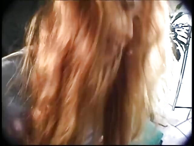 Redhead on her back getting face fucked