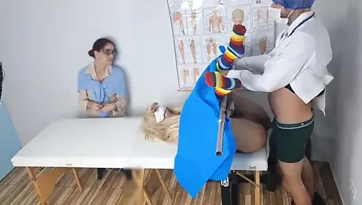 Stepmother Takes Stepdaughter to the Gynecologist for the First Time!