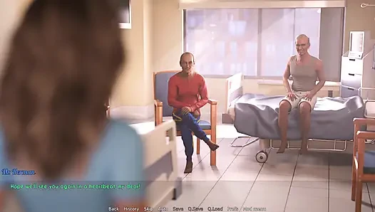 Awam Sophia и Amber - возбуждающие моменты во время ухода за пожилыми - часть 1