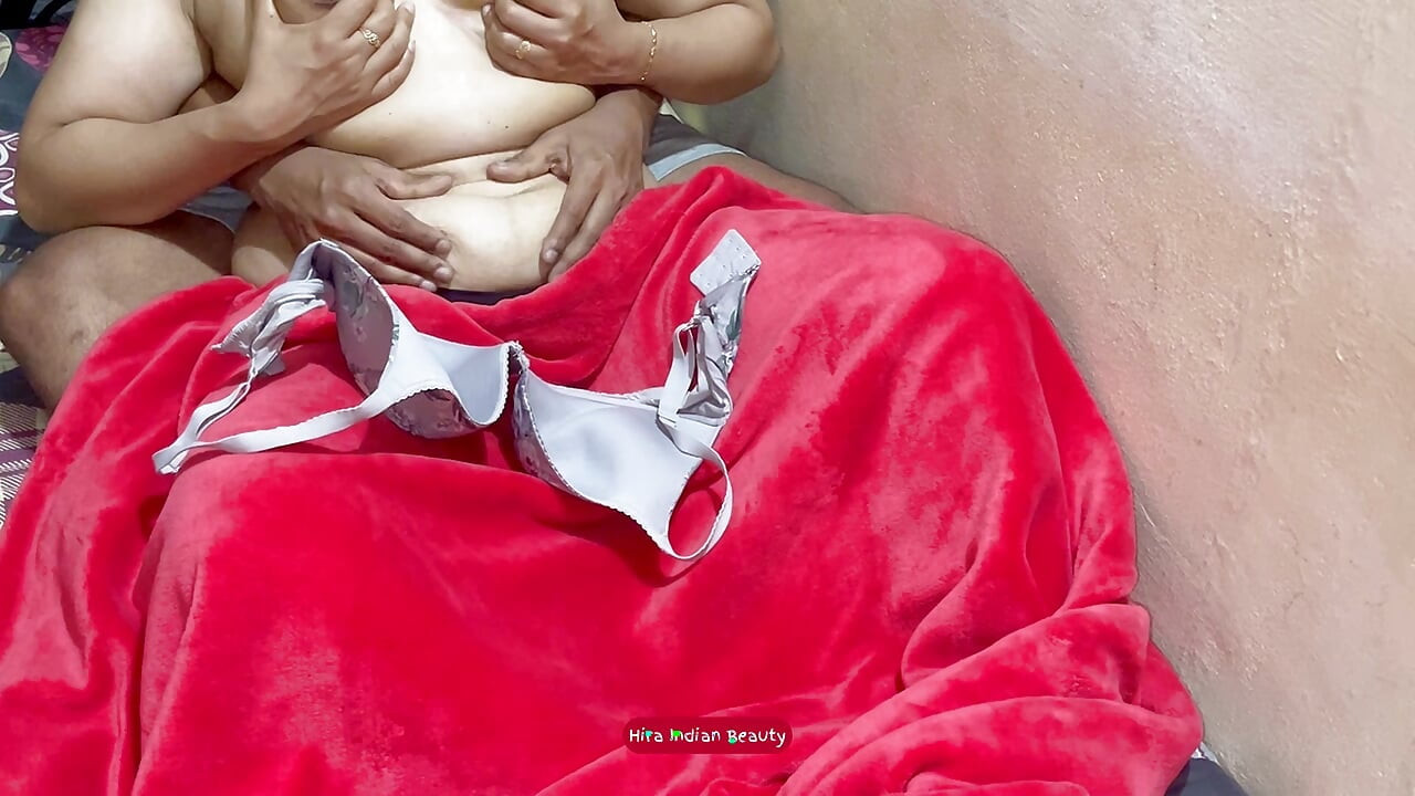 Erotic, Sensual Lovemaking: Pinching Hard Nipples, Playing Belly and Big Boobs