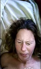 Granny gets a facial