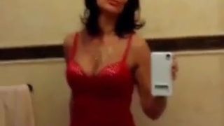 Hot mom dances