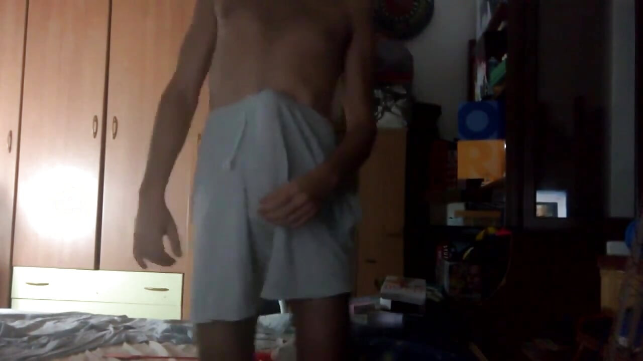 Striptease with sexy toys