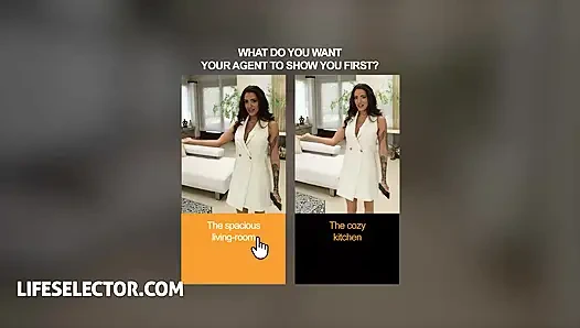 Seksi Audrey Reid'in evi ateşli bir anlaşmaya dönüşüyor