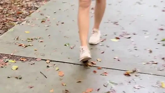 Amatör çıplak yürüyüş