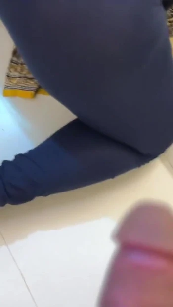 Powerful moment from "Girlfriend Fucked By Boyfriend When She Stuck Under Bed!"
