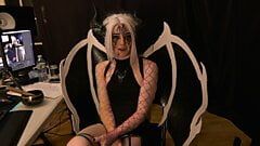 Zwiastun ogłaszający: okultystyczny - trans furry prof tgirl scale dragoness nauczy cię o ufos, etis, bdsm i nie tylko