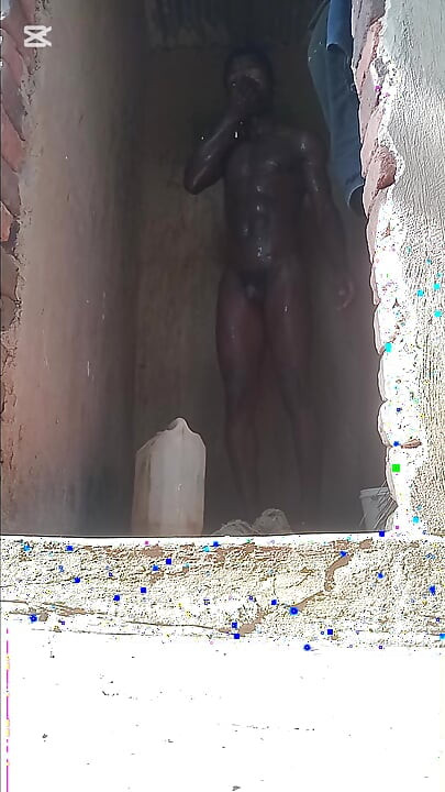 Our little stepbrother masturbating in the Bathroom