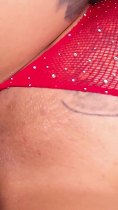 A Colombian Milf in sexy red lingerie and big tits fucks with Xaviphoto - Mariana Sandoval | Clip 3