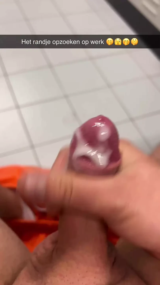 Masterbating at work