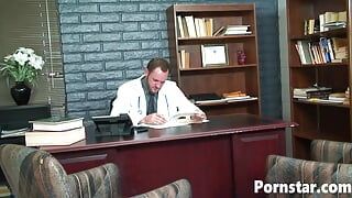 Horny and Naughty Doctor is sexing the Nurse the Amazing Pornstar Girl Charisma Cappelli