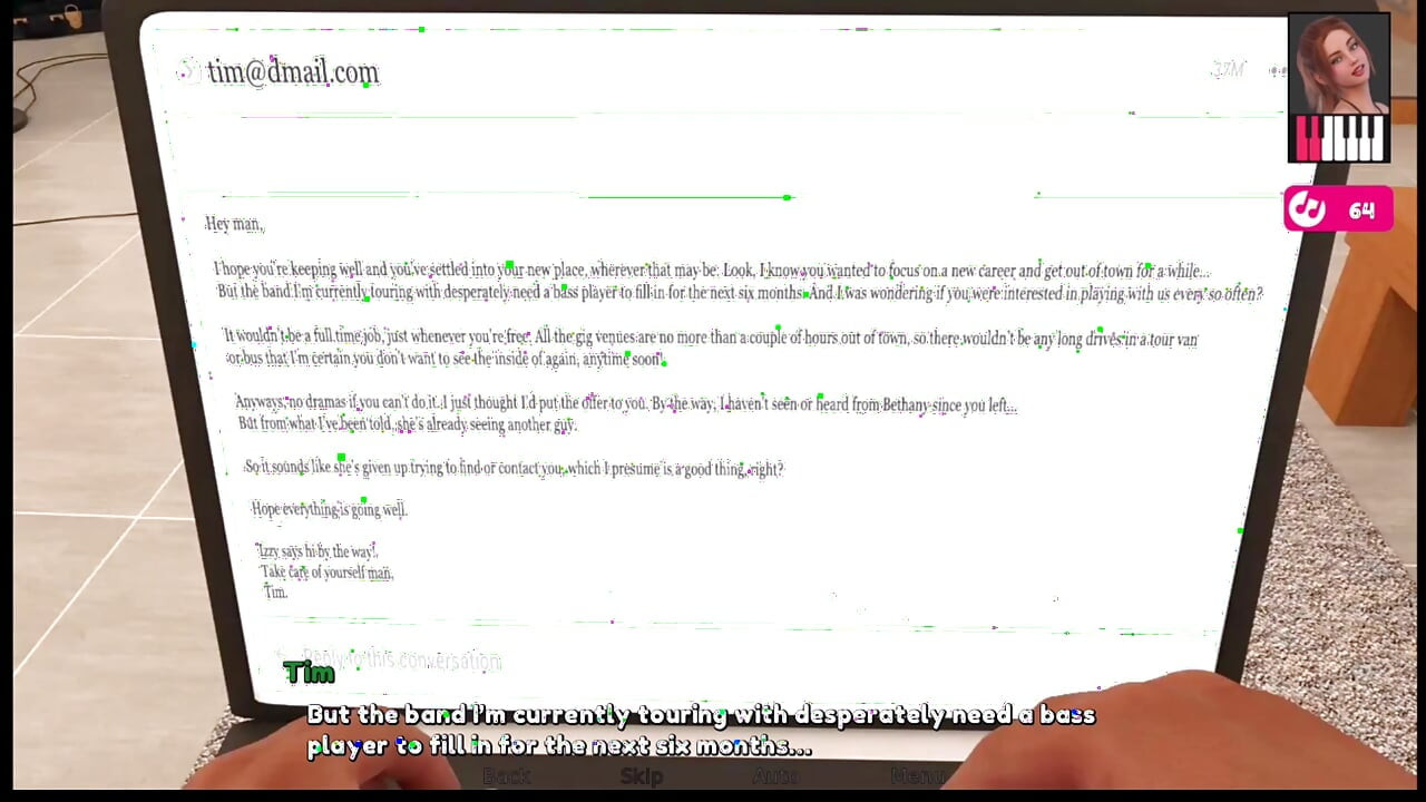 Мелодия #12 - Мелоди се изправи ейми.