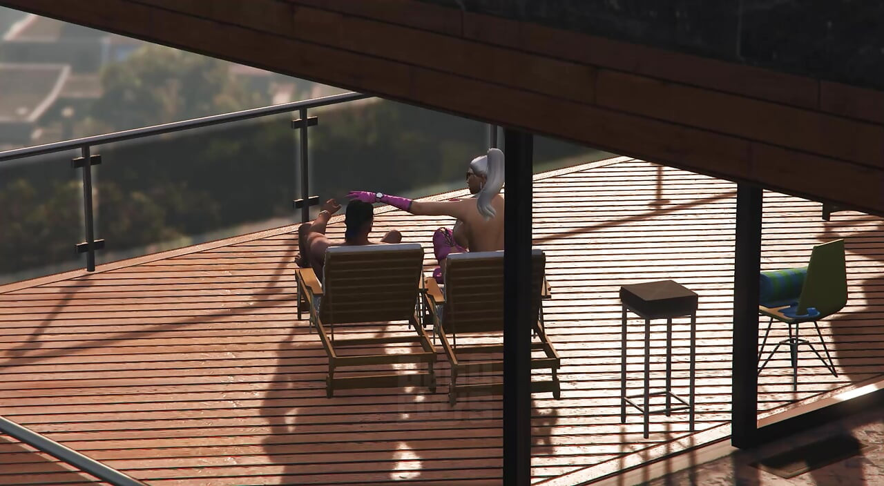 GTA V Franklin Clinton x Premium Pink Boots Lady (3D Animation) (FULL)