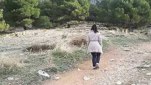 YABANCı YÜRÜYÜŞ DAĞLARDA SIKILIYOR