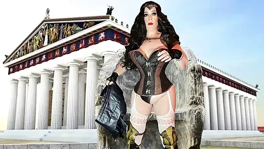 Granny Carmen's Superhero Classic Cosplay Cock FUCKING Extravaganza 11920COMP