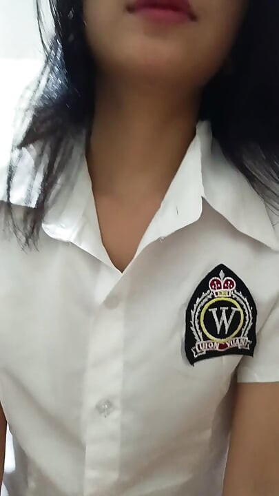 CAN'T WAIT! Stepsister Drops Her Bags And Demands Sex After School