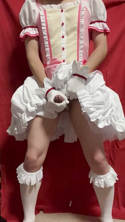 [Crossdressing] Madoka Magica Madoka Kaname Mastürbasyon