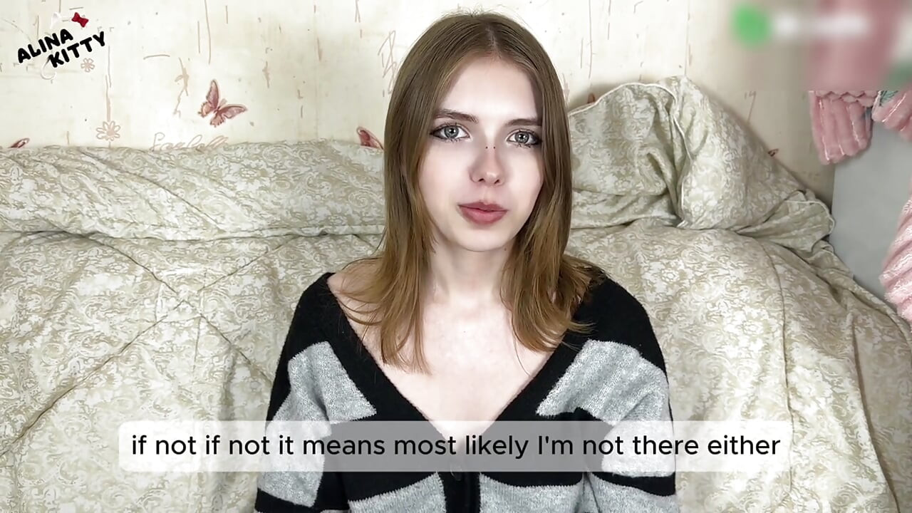 Fata vecină a venit doar să vorbească - a ajuns să o fută și a umplut-o cu spermă