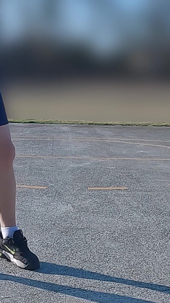 Powerful moment from "Playing basketball on a public court with my cock on display shooting hoops"