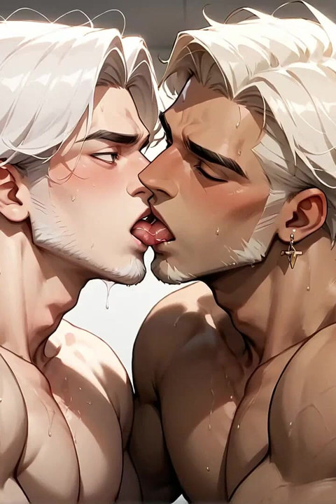A Muscled Gay Boy with Blond Hair and Piercings Is Spread Eagle in a Scorching XXX Porn Video!