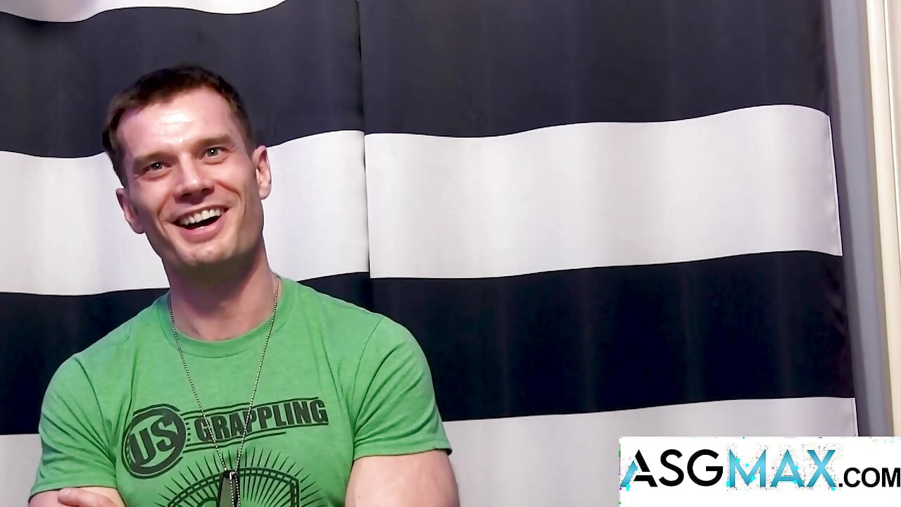 ACTIVE DUTY - Stud James Drake Strips Down and Jerks His Big Dick for the Camera