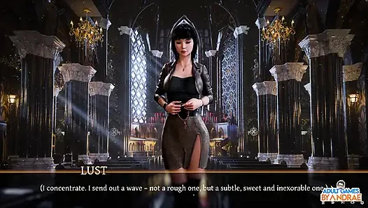 Sisters in Sin Gameplay Part 19 - Helga Caught Fingering in Front of the Altar