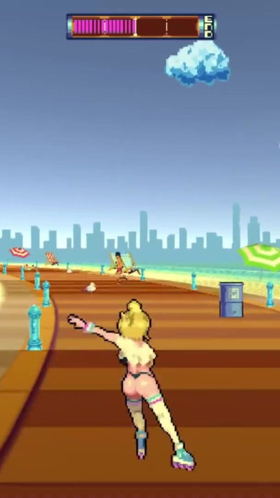 FInishing My Rollerblading BY FUCKING ALL BEACH GUYS! - Rollerbabe | Clip 1