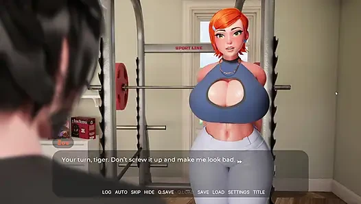 MansionDays - играя с Гвен Теннисон в тренировках